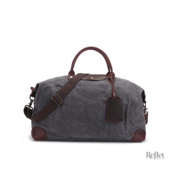 Sac Vintage à fermeture zippée sécurisée