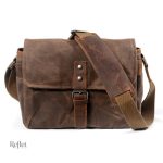 Sac vintage cartable en cuir pour un style rétro élégant