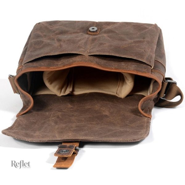 Cartable vintage avec finition classique pour un look unique