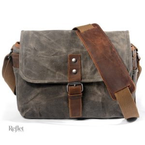 Sac à dos vintage inspiré du style cartable traditionnel