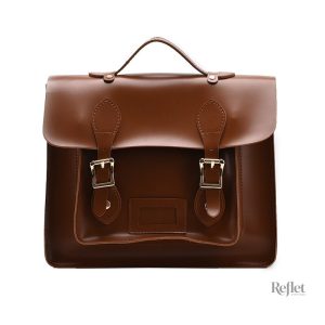 Cartable vintage, sac en cuir robuste pour un usage quotidien