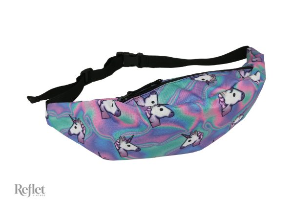 Accessoire de mode : sacoche banane tendance vintage