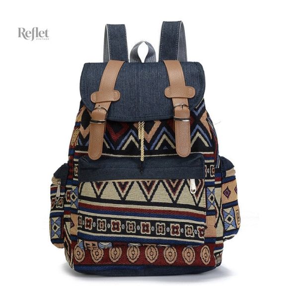 Sac à dos femme chic, style vintage urbain