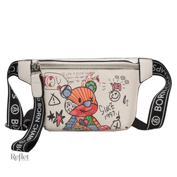 Sac banane élégant pour femme, touche rétro