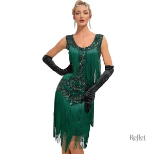 Robe style années 30 élégante et rétro