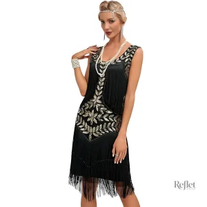 Robe fluide et romantique années 30
