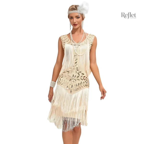 Robe années 30, silhouette élégante