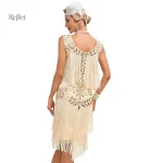Détails raffinés de la robe années 30