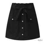 Jupe style année 80 aux motifs colorés et audacieux