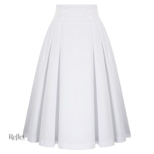 Jupe style années 50, évasée et rétro en tissu coloré