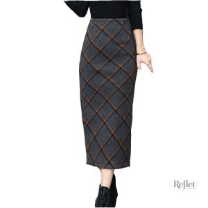 Longue jupe style années 70, parfaite pour un look vintage