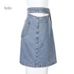 Jupe tendance années 80 avec taille haute