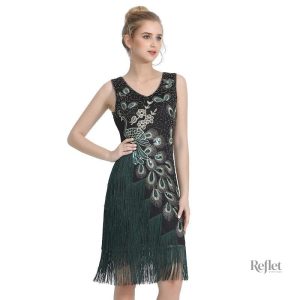 Robe Année 20 élégante et vintage