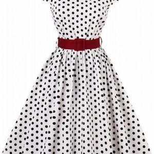 Robe vintage style années 50, élégante et rétro
