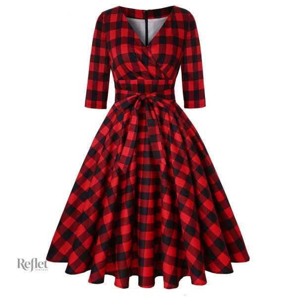 style-robe-annee-60-1 Robe vintage années 60 élégante et colorée