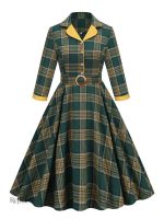 Robe style années 60, élégante et rétro