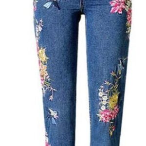 Pantalon vintage femme style décontracté