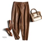 Pantalon stylé pour femme au look rétro