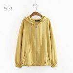 Sweat-shirt femme avec capuche vintage