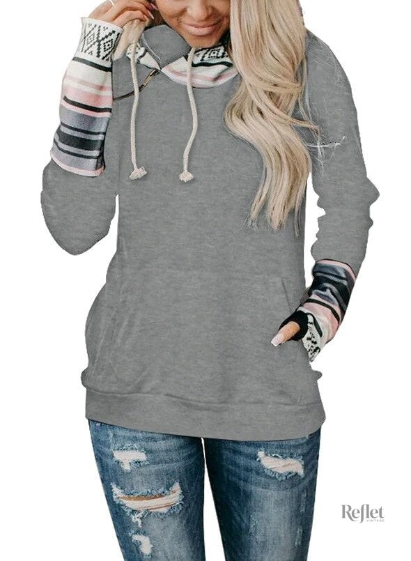 sweat-a-capuche-vintage-pour-femme-1 sweat à capuche vintage femme