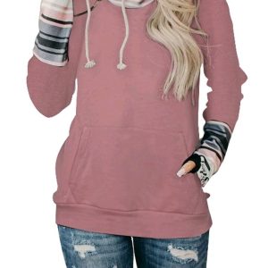 sweat vintage pour femme avec capuche