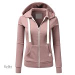 Sweat zippé vintage femme