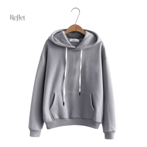 Sweat vintage femme à capuche en coton