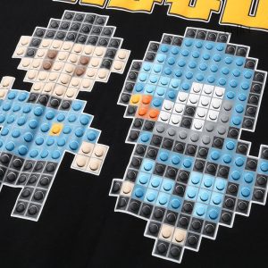 Sweat vintage avec motifs inspirés du gaming