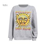 Sweat Shirt Femme Vintage en style décontracté