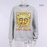 Sweat vintage femme avec design rétro