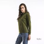 Sweat-shirt décontracté pour un look vintage 70