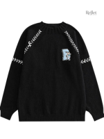 Sweat baseball vintage femme en mélange de matériaux