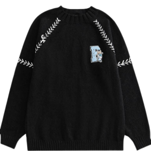 Sweat baseball vintage femme en mélange de matériaux