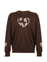 Sweat vintage 90's femme, style décontracté et rétro
