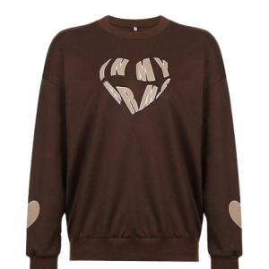 Sweat vintage 90's femme, style décontracté et rétro