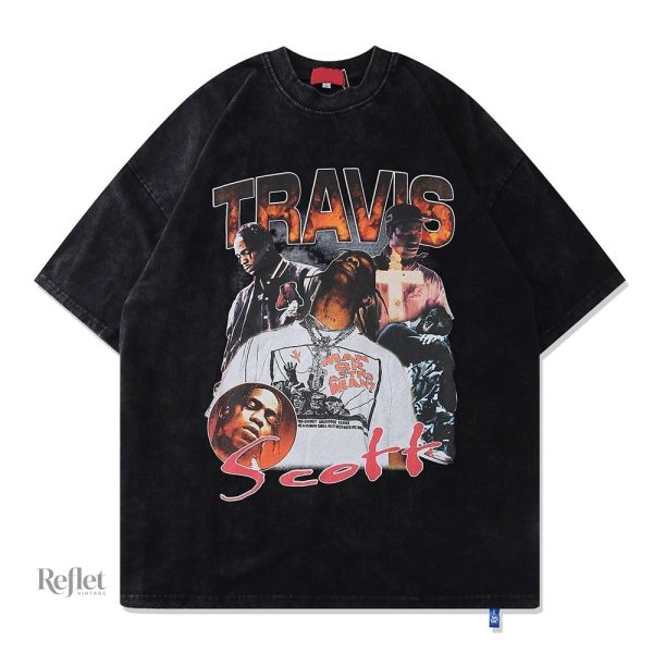 T-Shirt Vintage Americain pour Homme
