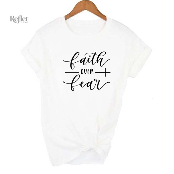 T-shirt femme col rond style vintage