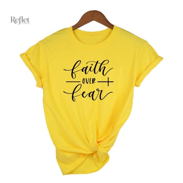 T-shirt femme blanc à col rond