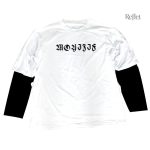 T-shirt vintage femme blanc coupe large