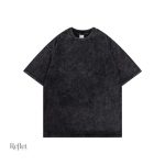 T-shirt homme style vintage, effet délavé
