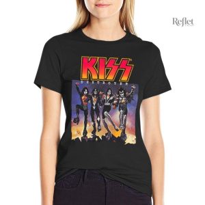 T-shirt imprimé vintage pour femmes