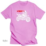 T-shirt vintage femme moto style rétro