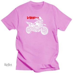 T-shirt vintage femme moto style rétro