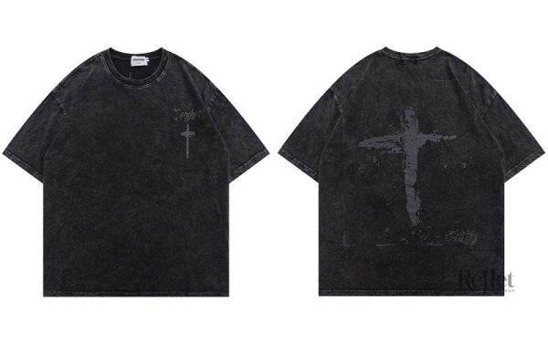 t-shirt-gothic-vintage-homme-1 T-shirt Gothic vintage pour homme en style rétro