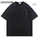 T-shirt vintage homme avec motif gothique original