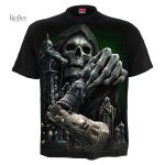 T-shirt avec imprimé rock pour un look vintage