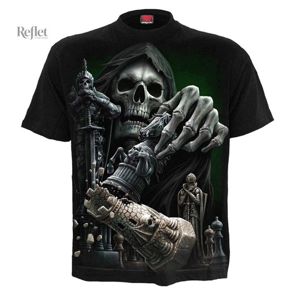 T-shirt avec imprimé rock pour un look vintage