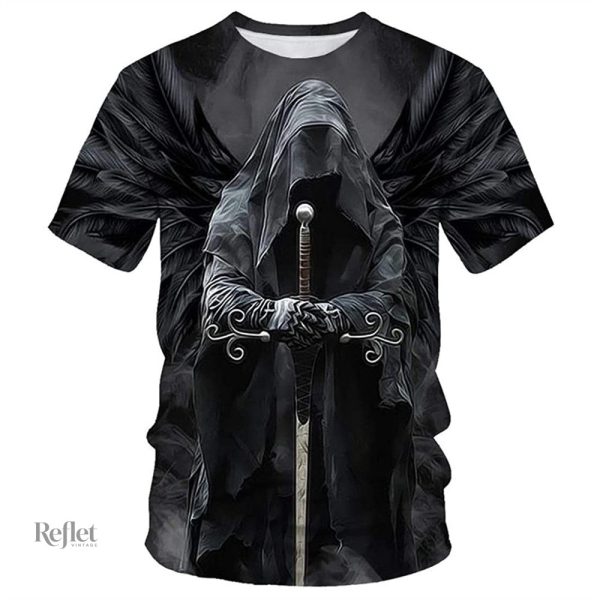 Style rock vintage pour homme en T-shirt