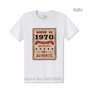 T-shirt rétro homme style années 70