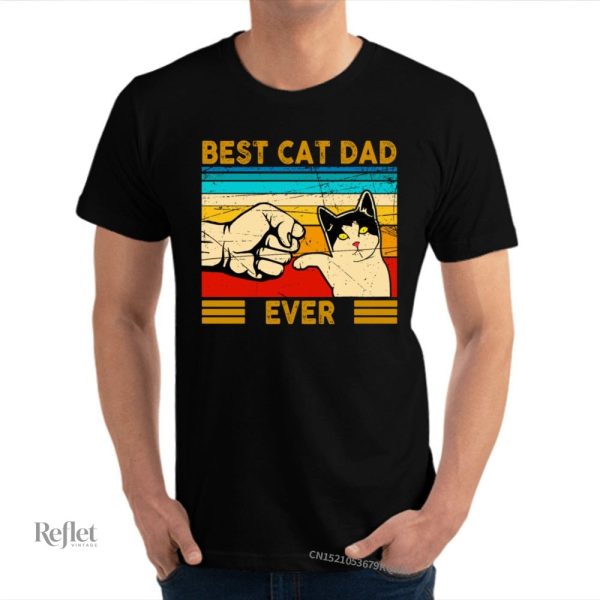 t-shirt-homme-vintage-chat-1 T-shirt vintage homme avec motif de chat